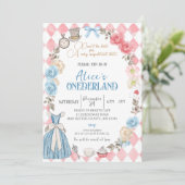 Alice's Onederland, het eerste verjaardagsfeestje  Kaart (Staand voorkant)