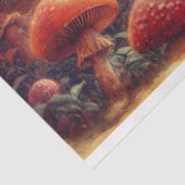 Alice's Paddenstoelen Bos Avontuur Decoupage Tissuepapier (Detail)