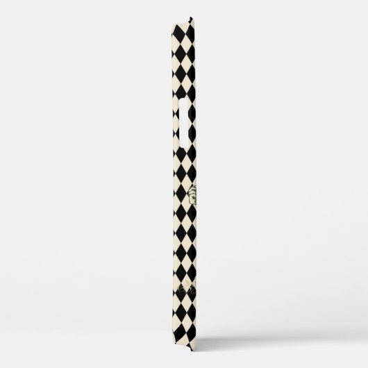 Alice's Rabbit Harlequin Pattern Case-Mate iPhone Case (Achterkant / Rechts)