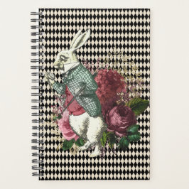 Alice's Rabbit Harlequin Pattern Planner