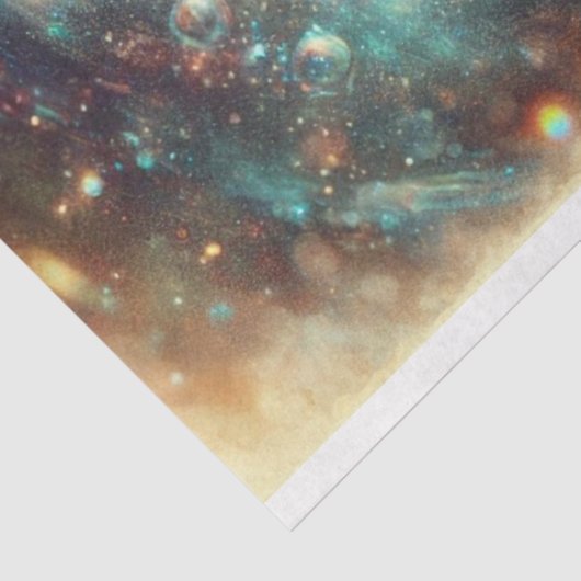 Alice's Rabbit Hole Fantasy Decoupage Tissuepapier (Detail)