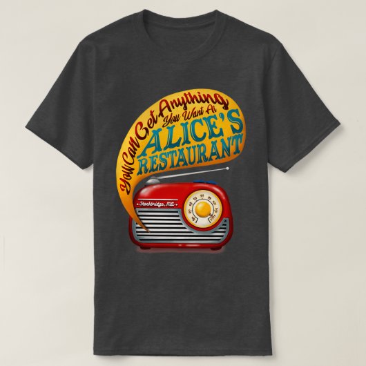 Alices Restaurant T-shirt (Design voorkant)