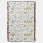 Alice's Tea Party Deken (Voorkant Verticaal)