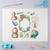 Alice's Thee Feest Serie Ontwerp 12 Tissuepapier (Craft)