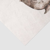 Alice's Thee Feest Serie Ontwerp 1 Tissuepapier (Detail)