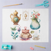 Alice's Thee Feest Serie Ontwerp 3 Tissuepapier (Craft)