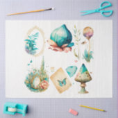 Alice's Thee Feest Serie Ontwerp 5 Tissuepapier (Craft)