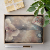 Alice's Whimsical Castle In The Clouds Decoupage Tissuepapier (Geschenk)