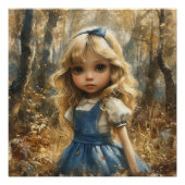 Alice's Whimsical Journey: Wonderland Whimsy Perfect Poster (Voorkant)