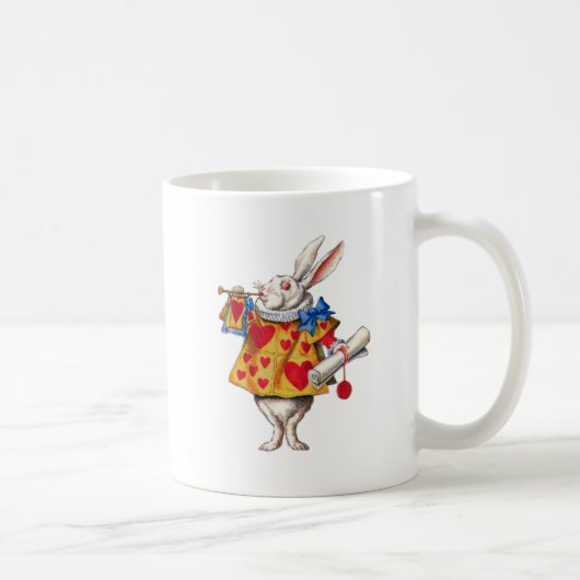 ALICE'S WHITE RABBIT IN WONDERLAND KOFFIEMOK (Rechts)