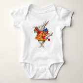 ALICE'S WHITE RABBIT IN WONDERLAND ROMPER (Voorkant)