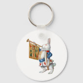 ALICES WHITE RABBIT IN WONDERLAND SLEUTELHANGER (Voorkant)