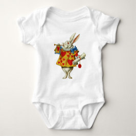 ALICE'S WITTE RABBIT ROMPER