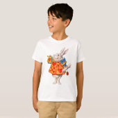 ALICE'S WITTE RABBIT T-SHIRT (Voorkant volledig)