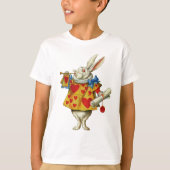 ALICE'S WITTE RABBIT T-SHIRT (Voorkant)