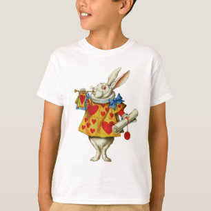 ALICE'S WITTE RABBIT T-SHIRT