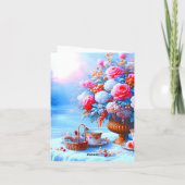 Alice's Wonderen in het fantasierijke land - Bedankkaart (Achterkant)