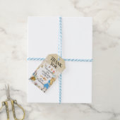 Alice's Wonderland Tea Party Verjaardag Bedankt Cadeaulabel (Met Touw)