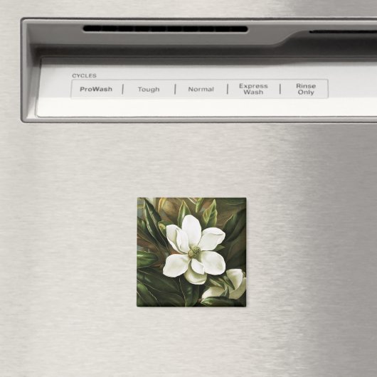 Alicia H. Laird: Magnolia Grandflora Magneet (Insitu (Vaatwasser))