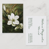 Alicia H. Vogel: Magnolia Grandflora Visitekaartje (Voorkant / Achterkant)