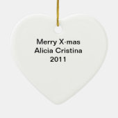 Alicia Keramisch Ornament (Achterkant)