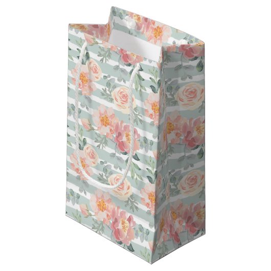 Alicia Roos Stripe Pattern Klein Cadeauzakje (Voorkant Gekanteld)