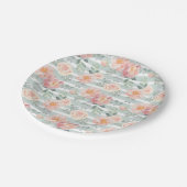 Alicia Roos Stripe Pattern Papieren Bordje (Gekanteld)