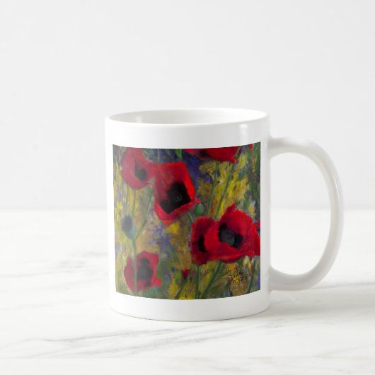 Alicias Poppies Koffiemok (Rechts)