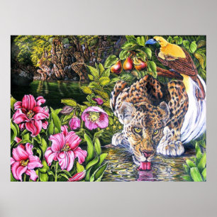 Alidas tuin poster