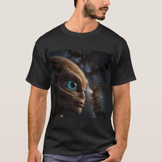 ALIEN 2 van Juan Cabana T-Shirt (Voorkant)