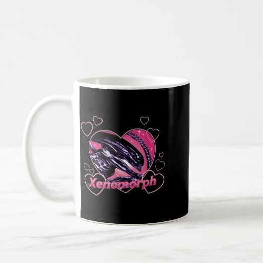Alien 3 Valentine's Day Loving Xenomorph Heart Rtr Koffiemok (Links)