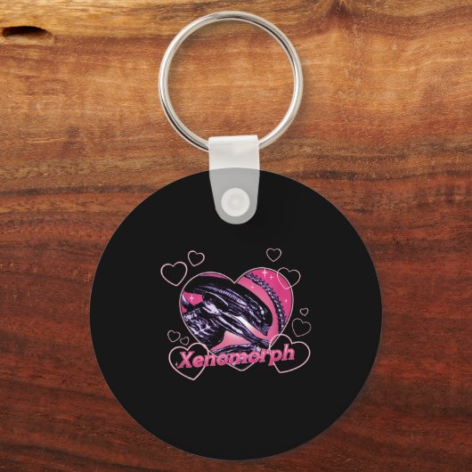 Alien 3 Valentine's Day Loving Xenomorph Heart Rtr Sleutelhanger (Voorkant)