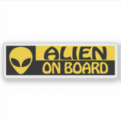 ALIEN AAN BOORD STICKER (Voorkant)