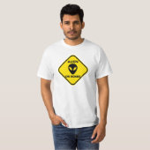 Alien aan Boord T-Shirt (Voorkant volledig)