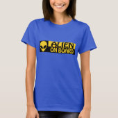ALIEN AAN BOORD T-SHIRT (Voorkant)
