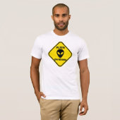 Alien aan Boord T-Shirt (Voorkant volledig)