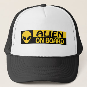 ALIEN AAN BOORD TRUCKER PET