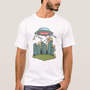 Alien Aanval T-shirt
