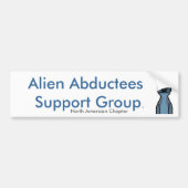 Alien Abducties Support Group Bumpersticker (Voorkant)