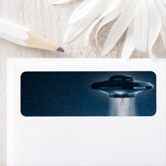 Alien Abduction-ADRESETIKETTEN Etiket (Insitu)