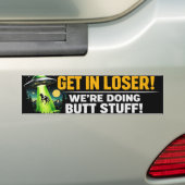“Alien Abduction Bumpersticker – Grappige UFO Koe  (Op auto)