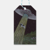 Alien Abduction Cadeaulabel (Voorkant)
