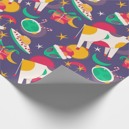 Alien Abduction Cadeaupapier (Hoek)