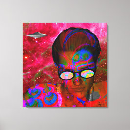 Alien Abduction Canvas Afdruk