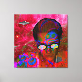 Alien Abduction Canvas Afdruk (Voorkant)