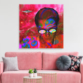 Alien Abduction Canvas Afdruk (Insitu (Woonkamer))