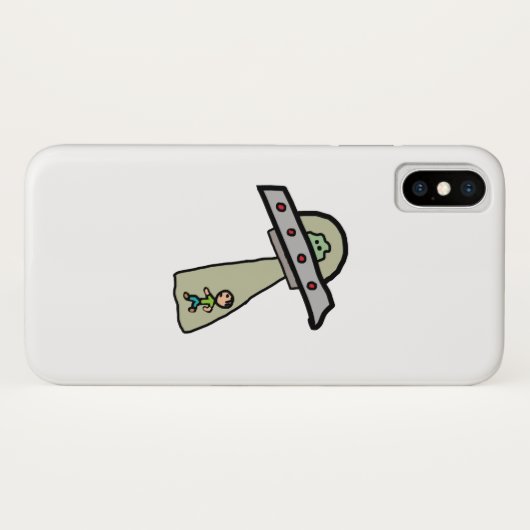 Alien Abduction Case-Mate iPhone Case (Achterkant (horizontaal))
