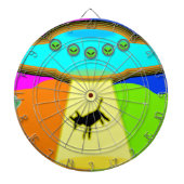 Alien Abduction Dartbord (Voorkant)