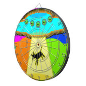 Alien Abduction Dartbord (Voorkant Rechts)