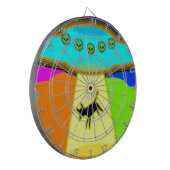 Alien Abduction Dartbord (Voorkant Links)